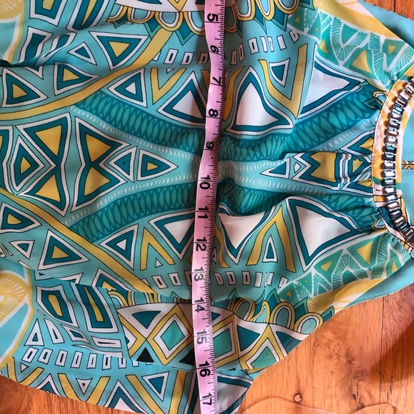 MSK maxi Dress NWT size 6 Teal - Picture 12 of 14